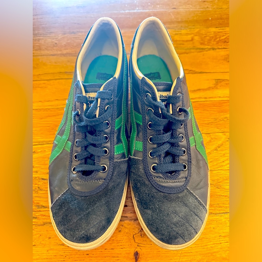 Asics Onitsuka Tiger Mexico 66 Green Black Navy Men’s Shoes Size 10